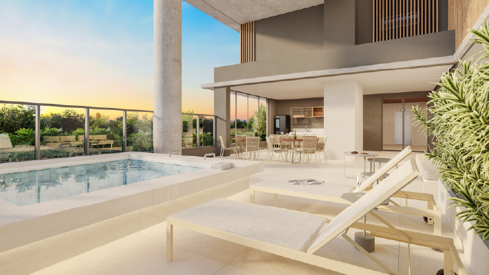 Lounge+ piscina